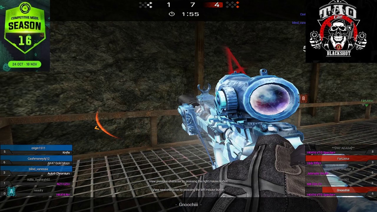 Blackshot SEA CLAN WAR [ TAO vs SayCheese ] 2019