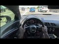 2017 Audi R8 V10 Plus POV Test Drive (Driving Impressions, Acceleration)