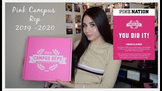 PINK Campus Rep 2019-2020 !