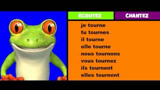 Comptine = Conjugaison = tourner