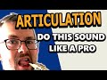 Articulation - 4 ways to practice + played and transcribed jazz solo w/articulation