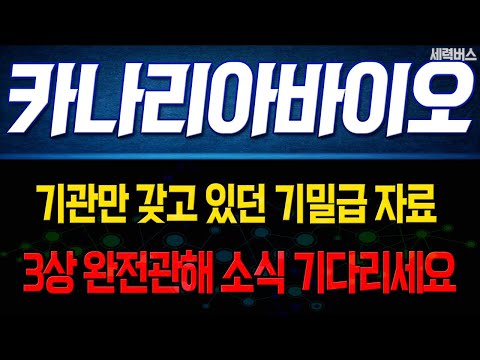   카나리아바이오 주가 전망 기관 자료로 멘탈 잡아드릴게요 중동 판권계약 하자마자 중동전쟁 주가 하락해도 이렇게 보자