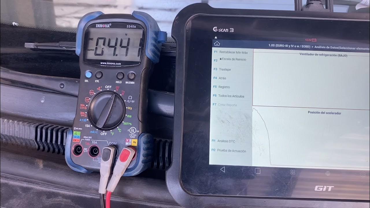 P0122 Chevrolet Spark 🚘 Sensor TPS YouTube