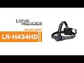 Gentos 長時間照明頭燈- 350流明 IP64(LR-H434HD) product youtube thumbnail