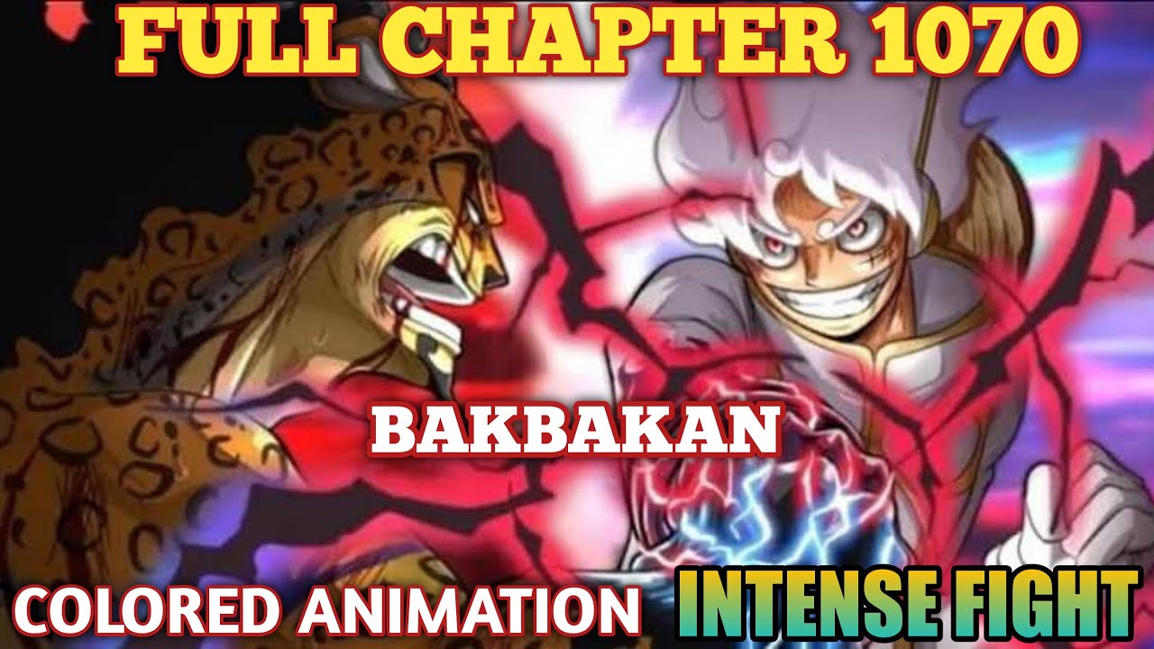 One piece Episode 1070 | Intense Fight | Full Colored Manga - YouTube