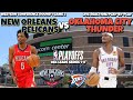 New orleans pelicans vs oklahoma city thunder live reactionplaybyplay