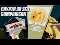 Cryptocurrency Size 3D Comparison | Market Cap Comparison