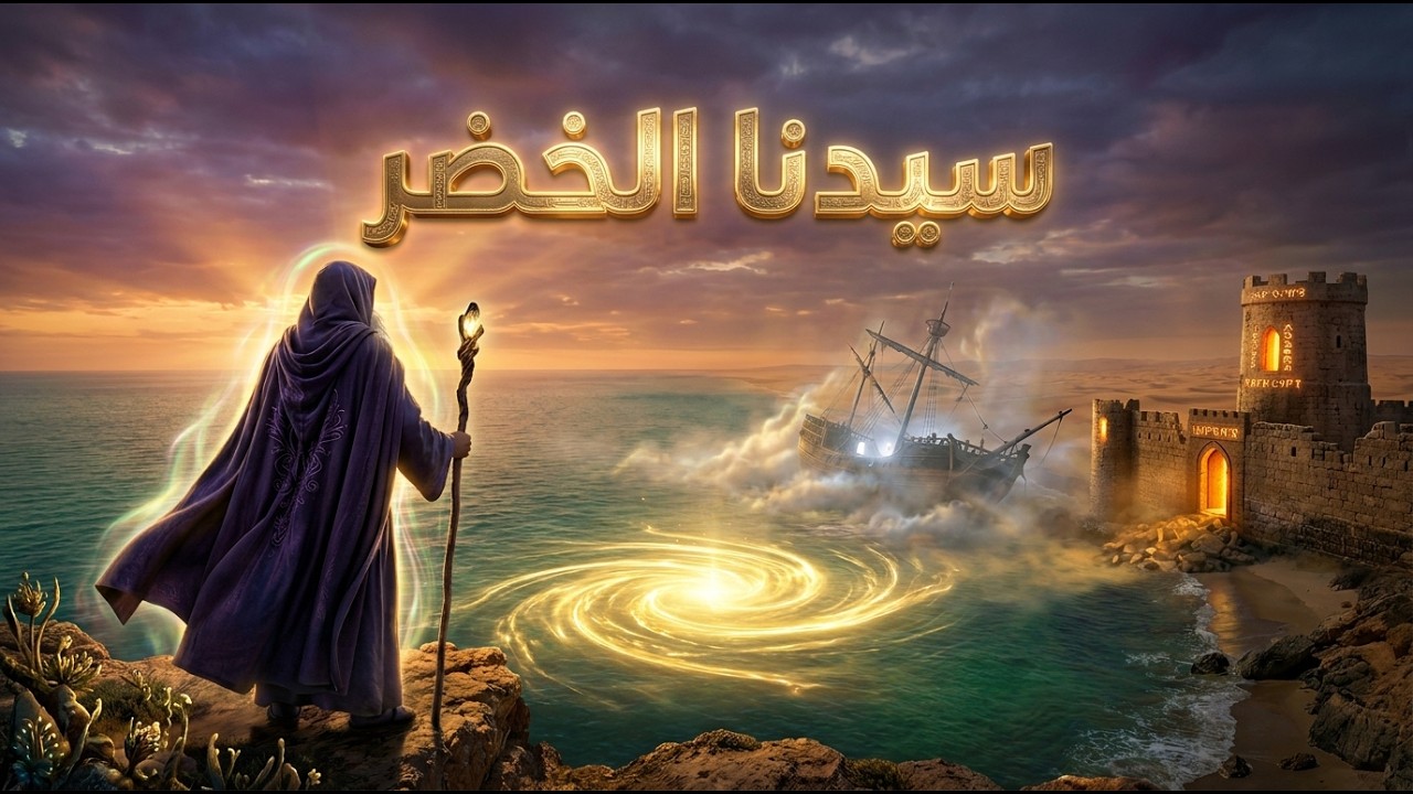 من هو الخضر ؟وهل هو جبريل حقا! ومازال حي الي الان؟ولماذا هو أعلم أهل الارض؟ وما قصته مع سيدنا موسى ؟