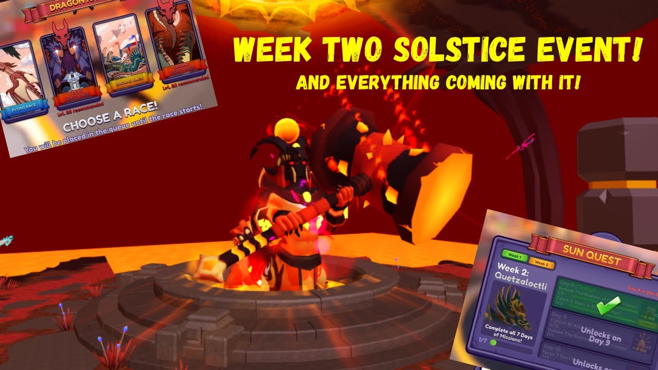 Solstice Bosses Showing The New Boss +other stuff for Solstice Event! |Dragon ...