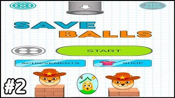 MAKE NEW PATTERNS for NEW BALLS in Save Balls : Brain Teaser Games .