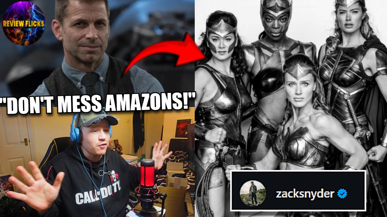 Зак Снайдер представил потрясающий новый образ амазонок из «Лиги справедливости».
