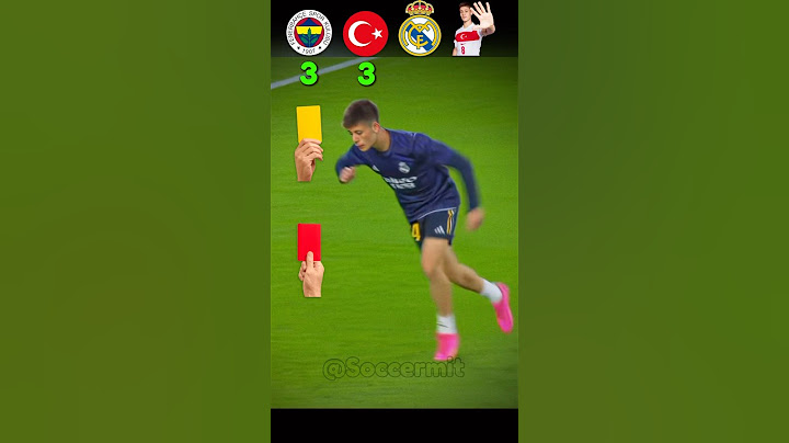 Arda Güler Red & Yellow cards 🟥🟨 Fenerbahçe, Türkiye, Real Madrid #ardagüler #shorts #realmadrid