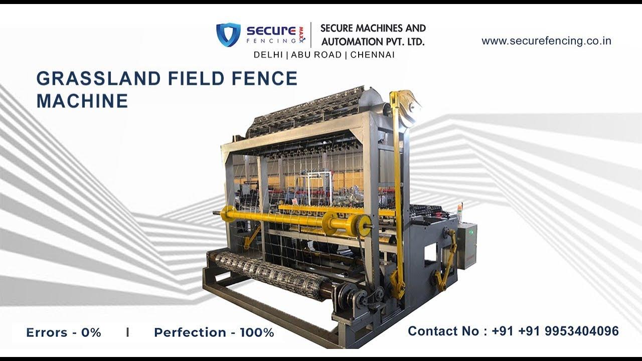 Grassland Field Fence Machine Goat Cattle Fence Machine, New type fencing SECURE FENCING