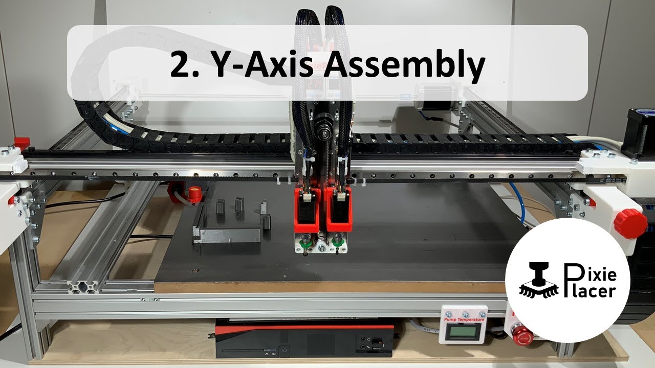 PixiePlacer - Assembly Video | Y-Axis 
