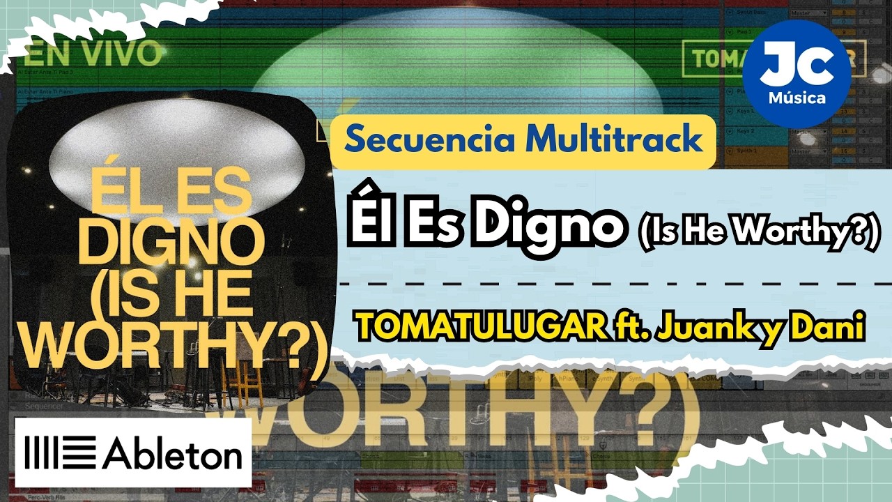 El Es Digno - Is It Worthy? (Synth Cover) | Secuencia Multitrack | TOMATULUGAR ft. Juank & Dani