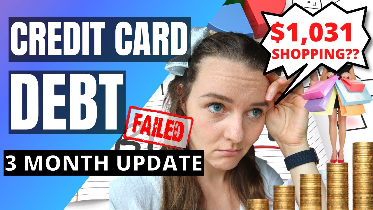 3 Month DEBT UPDATE | Credit Card Debt Progress FAIL / My Monthly Financial Report / Payoff Journey