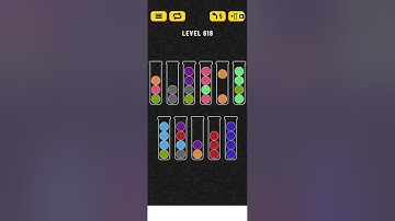 Ball sort puzzle level 618 #ballsortpuzzle