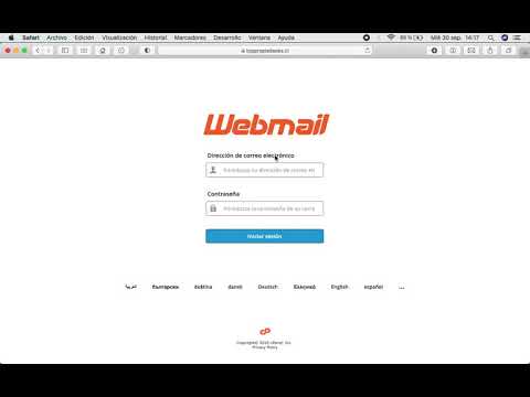 Acceso a Webmail