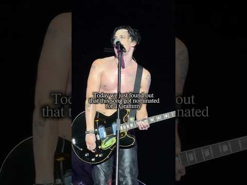 “Zombie” is Grammy nominated. Thankyou. #yungblud #shorts