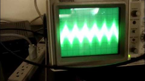 Make a radio using an oscilloscope