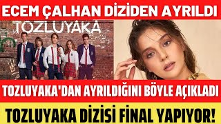 ECEM ÇALHAN TOZLU YAKA DİZİSİNDEN AYRILDI