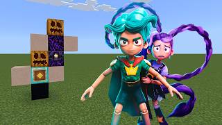 Rory Redcape X Lily Lovebraids Addon In Minecraft Pe Bedrock