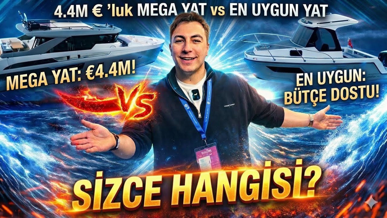 EN PAHALI VS EN UYGUN MOTORYAT|4.4M€LUK MEGA YAT MI? YOKSA EN UYGUN YAT MI?|SONRADAN GÖRME #boating