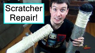 DIY Cat Scratcher Repair | CHEAP + EASY