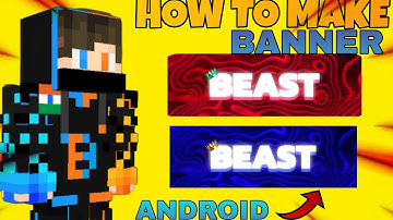 How to make a professional banner for youtube channel only 5 minutes