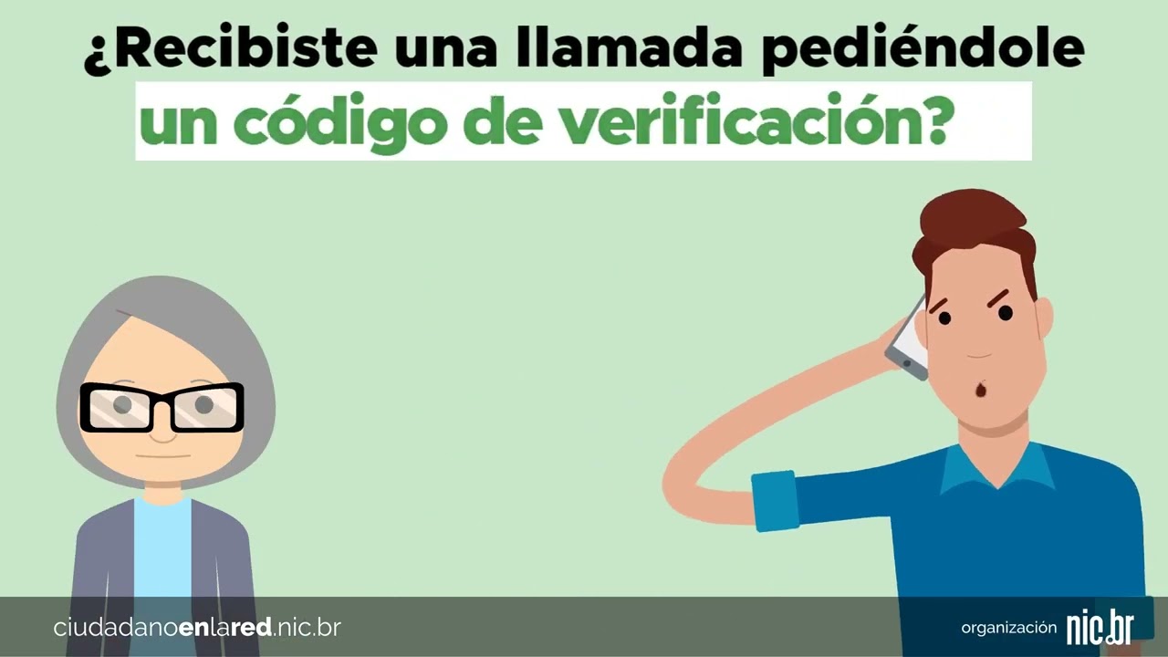No compartas tus códigos de verificación con otras personas