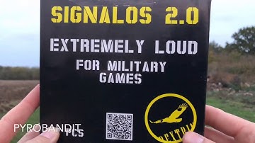 SIGNALOS 2.0 - Dextrin | PYROBANDIT HD 💀 | POLENBÖLLER | PETARDA | FIRECRACKER 💥