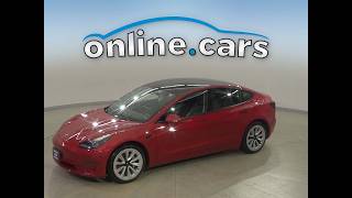 A62612HS Used 2023 Tesla Model 3 Red Test Drive, Review, For Sale