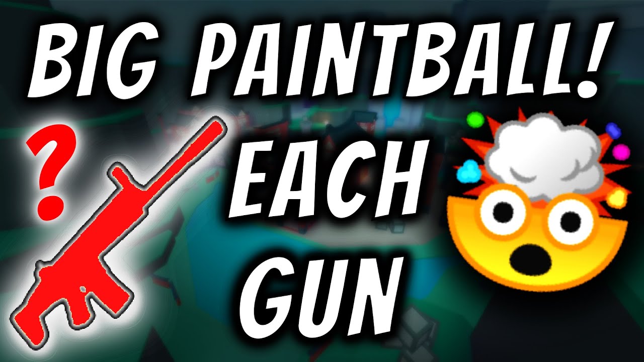 dual ray guns roblox big paintball