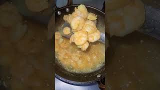 prawn tho em dish chesthunna guess cheyandi?? trending food viralvideos foodie subscribe ?