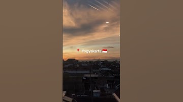 Magical Yogyakarta Sunset: Rooftop Bar with Mountain Views! 🌅🏔️