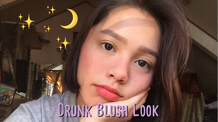 DRUNK BLUSH LOOK || Aubrey Marquez