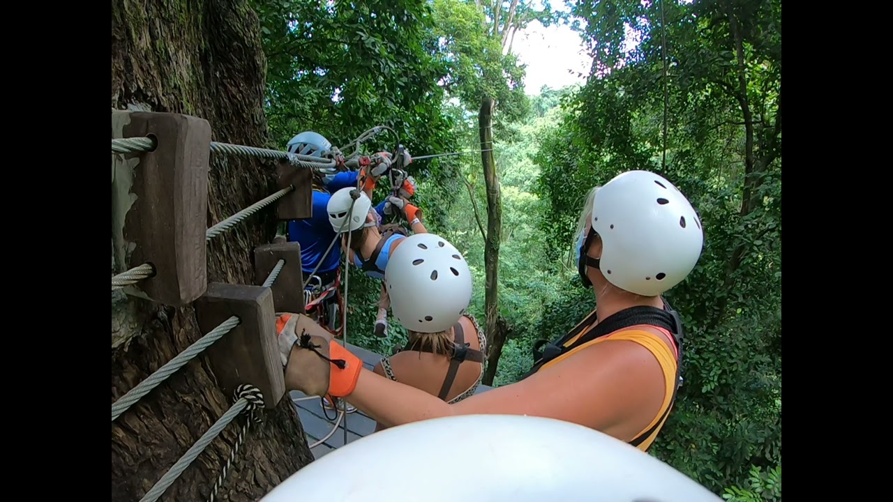 Jaco, Costa Rica-Los Suenos Zipline Canopy tour