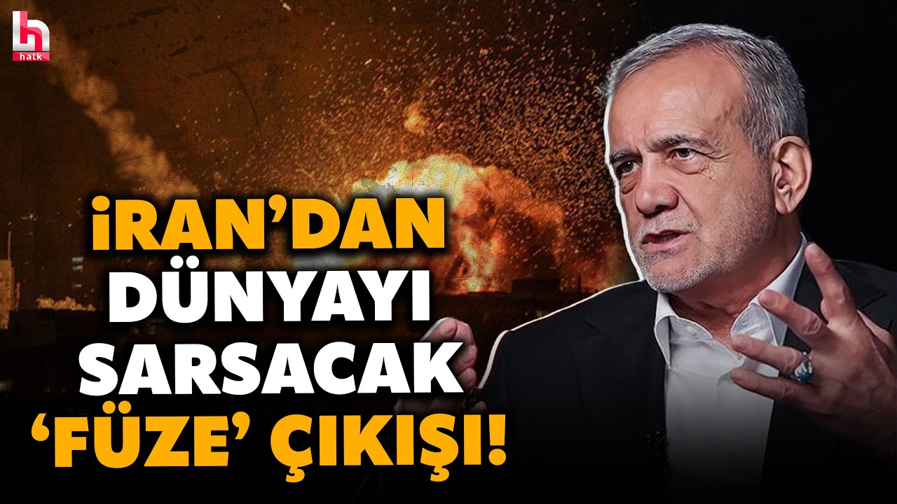 DÜNYAYI SARSACAK ÇIKIŞ! İran Cumhurbaşkanı Pezeşkiyan'dan açıklama! 
