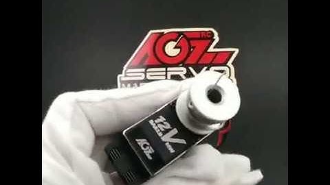 AGFrc SA81BVMW 12V Smart Servo Torque 44kg for 1/8 Scale Car