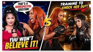 Claressa Shields  making ENEMIES over Papoose while TRAINING Baddies cause she can’t be one‼️