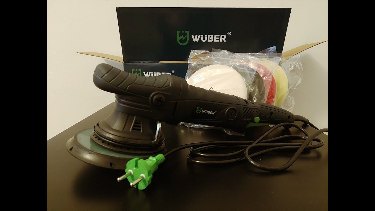Polisseuse Auto Oscillante Wuber 1500W - + Éponge Et 2 Tampons - Neuf