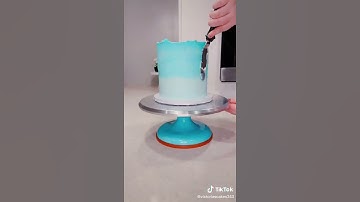 bakers tip #icing  #ombre #cake #decoration #design #tips #hacks #shorts #layers  @decorationdeco