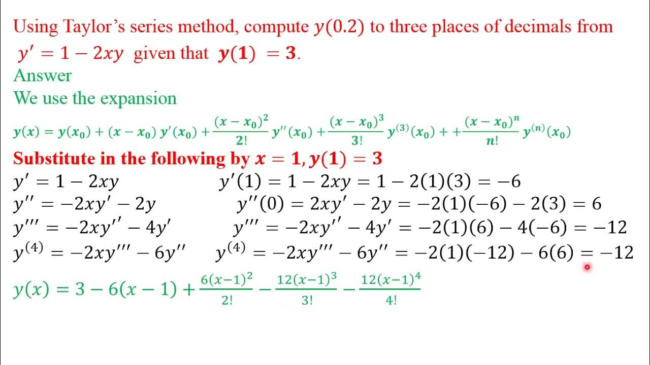 Numerical Analysis Problems YouTube
