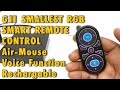 Smallest Air Mouse - G11 Wireless Air Mouse With Voice Commands Feature Backlight