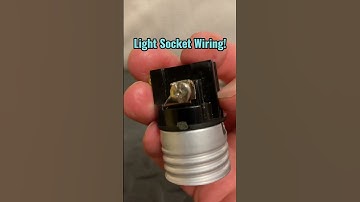 How do you wire a new light socket? #electrical