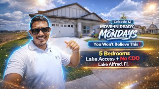 No CDD! 5 Bedroom with Lake Access in Lake Alfred, FL| Ep. 12 🚤