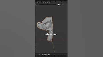 How to mirror objects in blender - Blender mirror modifier #blender