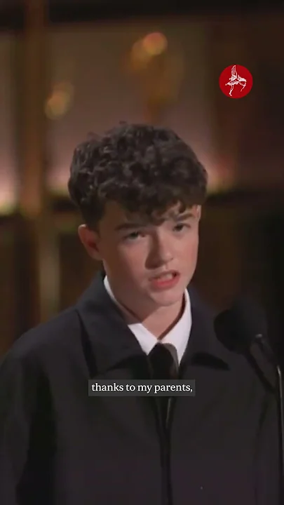 Adolescence star Owen Cooper, 15, makes history at Emmys as he becomes youngest-ever male winner