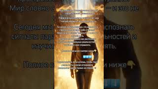 Параллельные миры вокруг нас: как почувствовать свою реальность #духовноепробуждение
