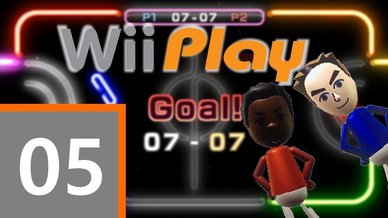 Wii Play Gameplay EP5 Laser Hockey! (2 Player) YouTube